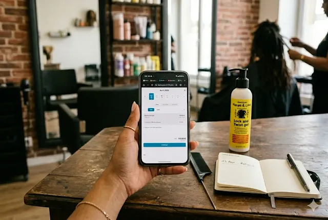 Confirmation d'un rendez-vous locks sur smartphone